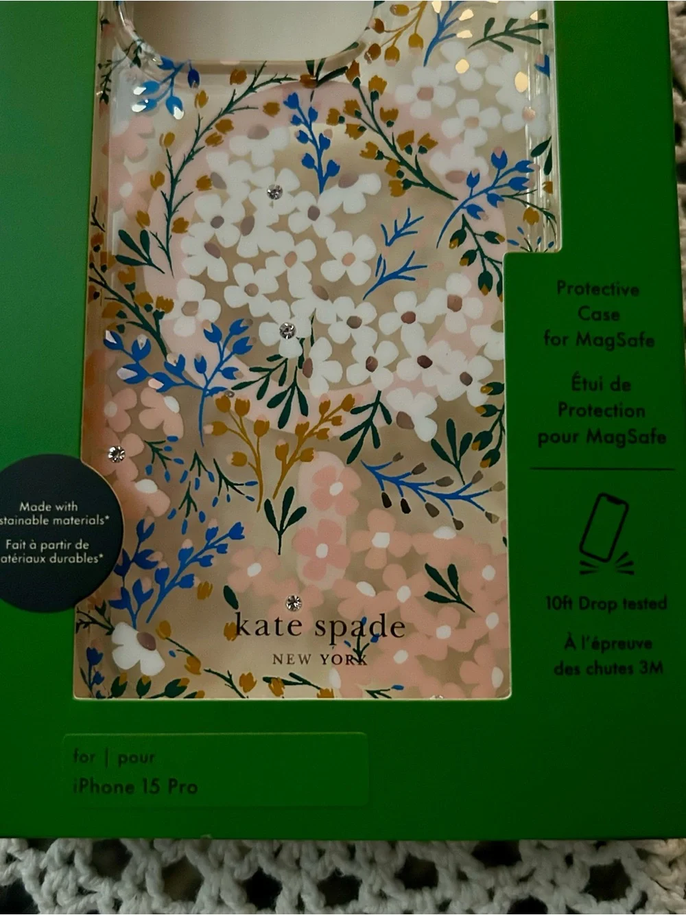 Kate Spade New York iPhone 15 Pro MagSafe Case